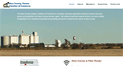 Desktop Screenshot of nesscountychamber.com